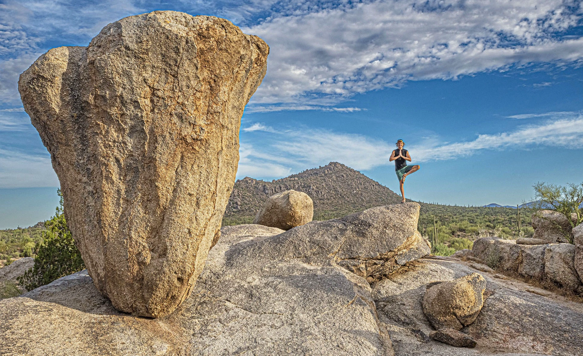 Reed Rahn / Balancing Rock / Scottsdale, Arizona Reed Rahn / Balancing Rock / Scottsdale, Arizona